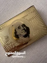  1 جنجفه الكارت الذهبي اصليه جديده بالعلبه مع الشهاده