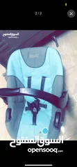  2 كارسيت اطفال وكارسيت سيارة