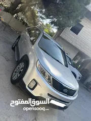  14 سعررررررر حرررررررق كيا سورينتو 2015 ولا ضربة ماشي 126 كيلو فقط 7 ركاب اصلي 4x4