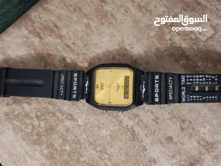  8 ساعه كاسيو دبل تايم السير ربل