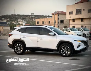  6 هونداي توسان /2022 فل الفل بدون فتحة سقف  2x4 ///240Hp بنزين + كهرباء  ( Haybrid) 1600cc