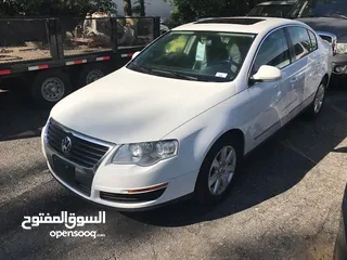  1 سيارة للبيع فولكسفاجن ابيض باسات ديزل اوتوماتيك 2007