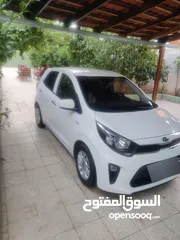  4 كيا بيكانتو  مع بصمه بدون حوادث فل الفل ما عدا فتحه دهان اصلي