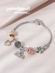  1 اسوارة pandora فضه 925