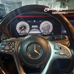  10 مرسيدس S 320 AMG فل كامل الاضافات موديل 2019 نظيفه جدا واعلى مواصفات