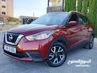  18 نيسان كيكس جب موديل 2020 وفل اتوماتيك شاشه وكاميرا وجنط محرك 1600