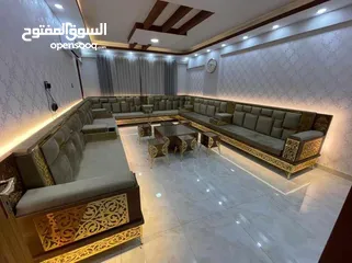  11 جلسات خليجة 16 مقعد تفصيل جميع الجلسات حسب الطلب والقياس مفروشات ماسة لاتردد بل اتصال والحجز