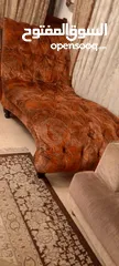  2 كرسي استرخاء واستراحة في حالة جيدة وتوعية خشب من نوع صلب