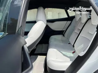  7 Tesla Model S Long Range Plus 2020 White interior
