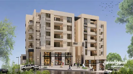  2 تملك شقة 93 متر تبعد 500 متر فقط عن مركز رام الله في منطقة عين مصباح