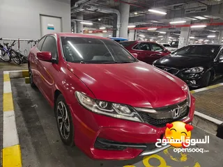  1 Honda Accord coupe 2016