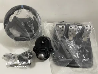  7 دركسون Logitech g923 للبلايستيشن و pc  مستعمل شهر فقط