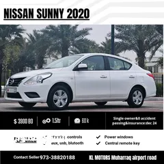  2 Nissan Sunny 2020 0 accident  car