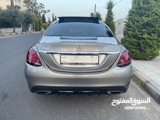  4 Mercedes C200 2019-Mojave Silver- Night package