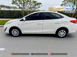  4 TOYOTA YARIS 1.5E  Year-2019  Engine-1.5L  Color-White