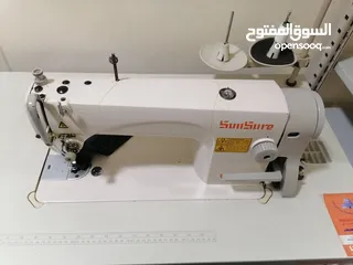  1 للبيع ماكينة خياطة صناعية SunSure SS-8900 بحالة الوكاله ممتازة لا تحتاج لاي صيانه