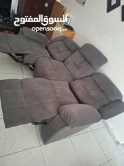  5 Recliner Sofa, 3 Seater