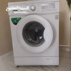  2 غسالة  ال جي لن ابيض