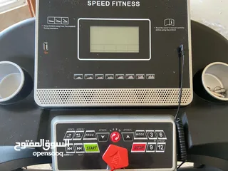  6 جهاز ركض speed fitness وصوبتين من نوع romo