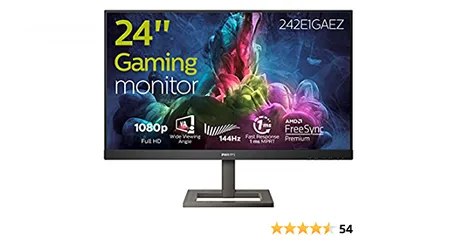  2 PHILIPS GAMING MONITOR SOYEZ PRET 144Hz 24 INCH شاشة جيمنج 24 إنش من فيلبس