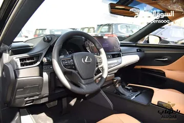  7 لكزس ES 300 A1 موديل 2024 كفالة شركة عداد زيرو