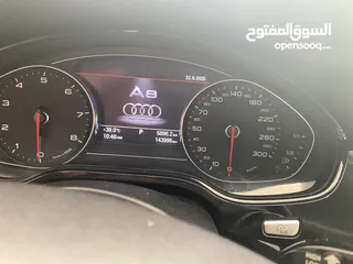  4 Audi A8 full option 2014 - 6 cylinder