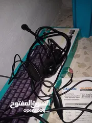  2 اغراض مكتبية -مايك - -كيبورد وماوس bandaKM-88 بسعر رخيص