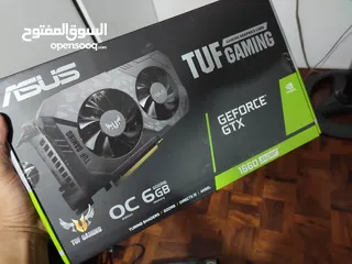  2 كرت شاشة Asus 1660 Super , 3060ti , 3070 , 3070ti , 3080 , MSI . gigabyte