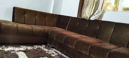  1 كورنر تفصيل تسع مقاعد بحال الجديد