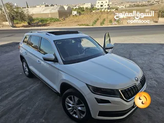  6 سكودا كودياك 2018 بالرخصة ماتور 2000 ديزل 190حصان