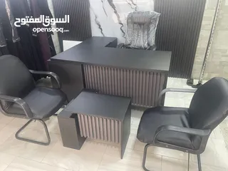  3 مكاتب مدير مكتب موظفين كاونترات أستقبال