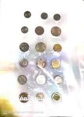  24 RARE CURRENCY AND COINS OF DIFFERENT NATIONS  [SPENT OVER 40THOUSAND RIYALS FOR COLLECTING THE $