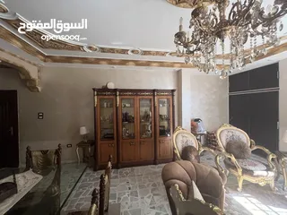  5 طقم كنب غرفة ضيوف مع طاولة سفرة مصري