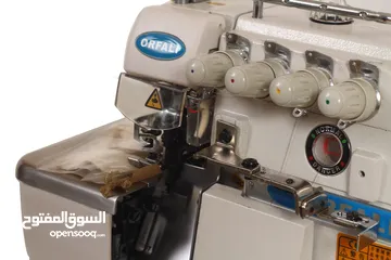  2 ماكنة حبكة صناعي overlock sewing machine ORFALI