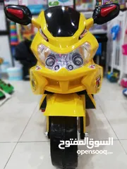  3 دراجه ماتور شحن أطفال بي ام  2025 كبير