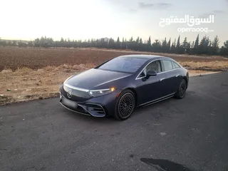  7 مرسيدس بنز EQS 450 + بحالة الوكالة وكفالة الوكالة