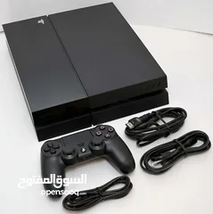  3 جهاز بلاستيشين 4 فات (PS4 FAT) مستعمل للبيع