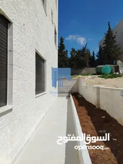  13 شقة أرضية فاخرة للبيع في خلدا - قرب إشارة البنك العربي 145م مع حديقة وترسات 120م لم تسكن