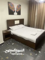  1 شقة مفروشة 3 غرف وصالة وحمامين