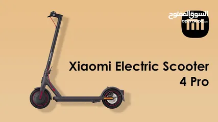  11 Scooter Mi 4 Pro 2ed Gen سكوتر شاومي الجيل الرابع برو 2 جديد مسكر بالكرتونة  سرعة تصل إلى 25 كيلومتر