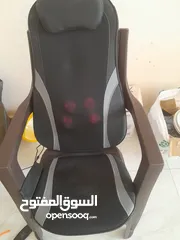  1 جهاز مساج يركب ع كرسي كهربائي شبه جديد استعمال بسيط
