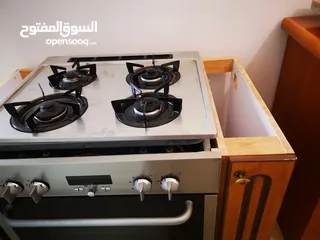  4 غاز بلت ان نوع سامسونج جديد اصلي كوري مع خزانته ورخامته