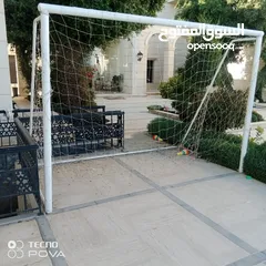  3 هدف ملعب كرة قدم المقاس الخماسي اهلى صنف واعلى جوده بأفضل الأسعار حديد ثقيل ومميز يوجد خدمة توصيل