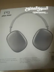 3 سماعة p 9 plus max و سماعة airpods