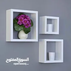  25 رفوف ديكورات طقم ثلاث قطع فقط5