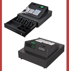  2 Electronic Cash Register ZQ-XA137 Zonerich ECR Series with keyboard by ZonerichTM