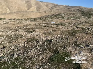  1 ارض للبيع في مادبا منطقة الفيحاء ومطلع على البحر الميت
