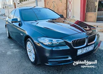  7 بي ام دبليو 528 i غير مجمركة موديل 2015  لون فيراني مواصفات ممتازة