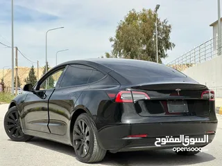  4 Tesla Model 3 Standard Plus 2022 تيسلا فحص كامل لون مميز بسعر مغرري