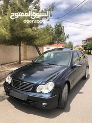  2 مرسيدس C200 فحص كامل للبيع موديل 2004 لون كحلي